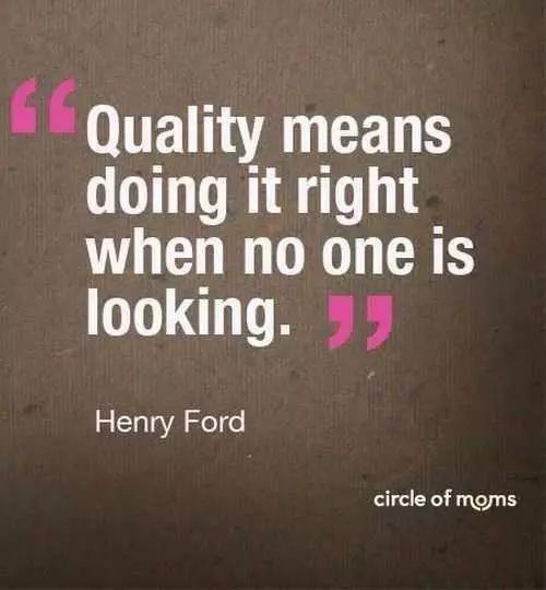 Quote About What Quality Means.