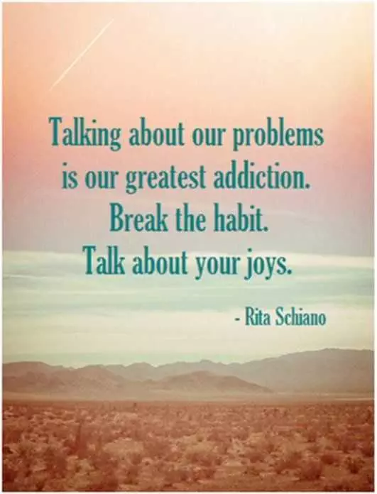 Quote About Talking About Our Problems