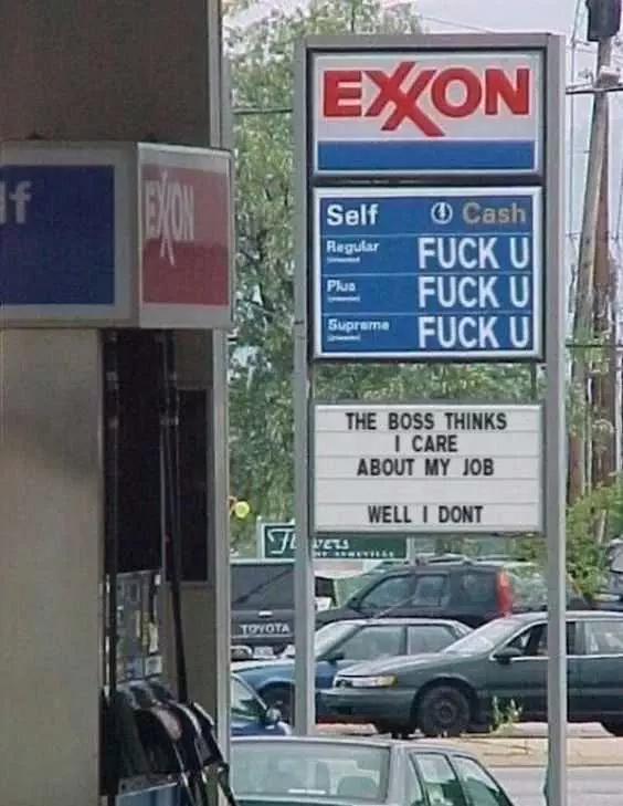 Insanely Funny Gas Station Pictures