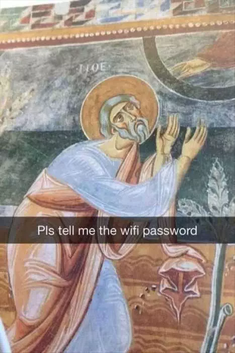 Funny Images Praying For Wifi