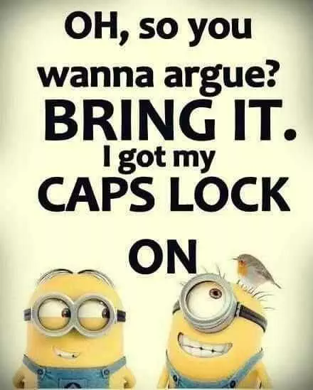 Use This Snarky Minion Quote To Reply To Someone Arguing On A Forum