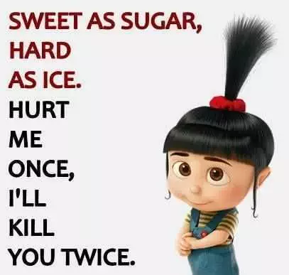 Minion Pictures Sweet As Sugar And Hard As Ice