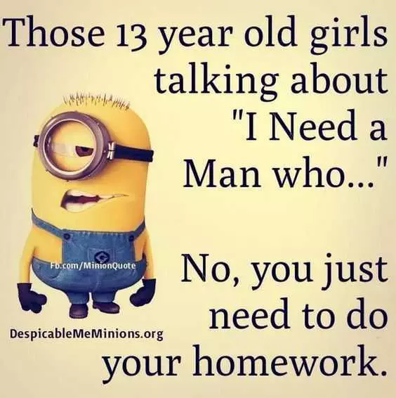 31 Funny Laughoutloud Minions Pictures  Little Girls Talking About Needing A Man