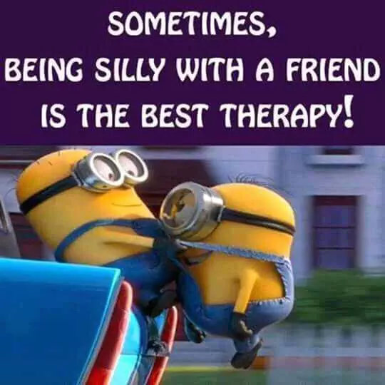 Snarky Minions Remark About Being Silly With Friends