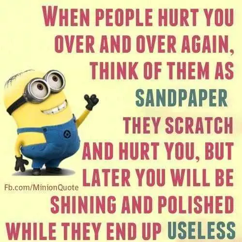 Snarky Minion Quote About Taking Insults