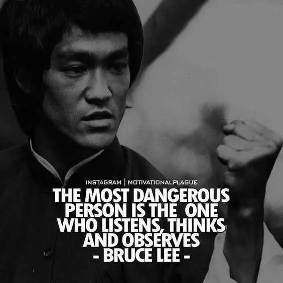 Inspiring Motivational Quotes  By Bruce Lee
