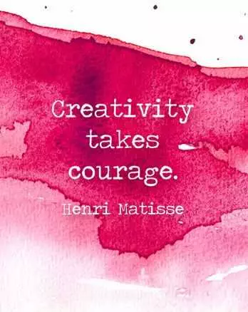 Inspiring Motivational Quotes  Creativity Takes Courage