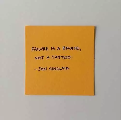 Motivational Quotes  Failure Is A Bruise