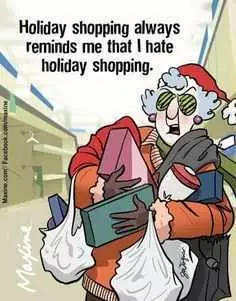 Snappy Funny Memes  Hate Holiday Shopping