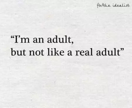 Snappy Funny Memes  Adult But Not Real Adult