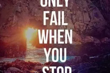 Quote You Only Fail