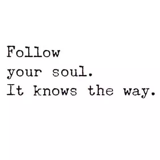 Motivational Quotes Follow Your Soul