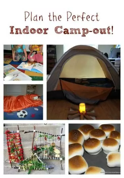 Fun Things To Do On A Snow Day With Friends  Indoor Camp Out