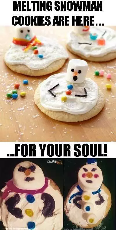 Funny Nailed It Meme  Melting Snowman Vs Mush Man