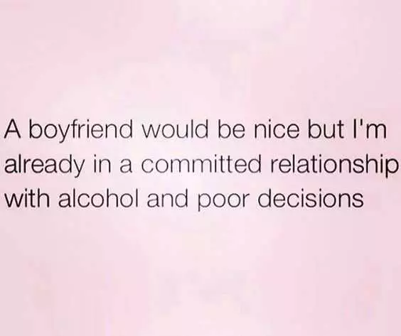 Funny Single Alcohol