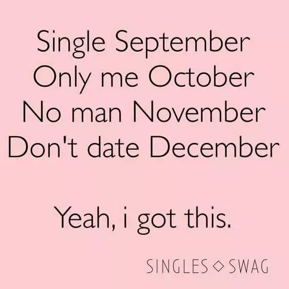 Funny Single Calendar