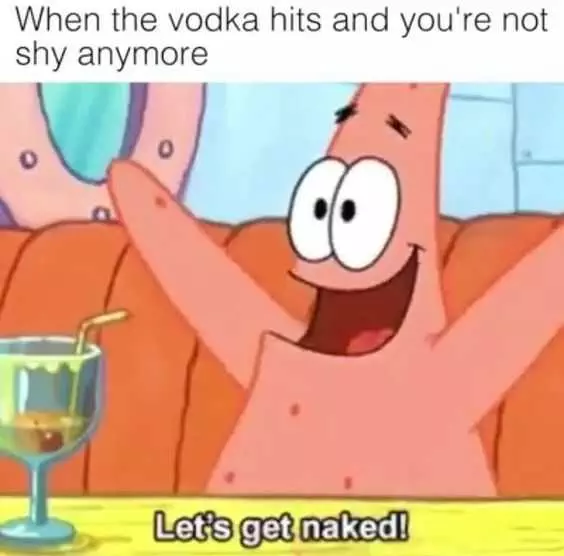 Funny Dank Memes  Vodka Cures Shyness