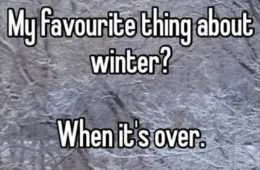 Funny Winter Over