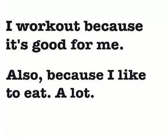 Hilarious Quotes About Food  Workout