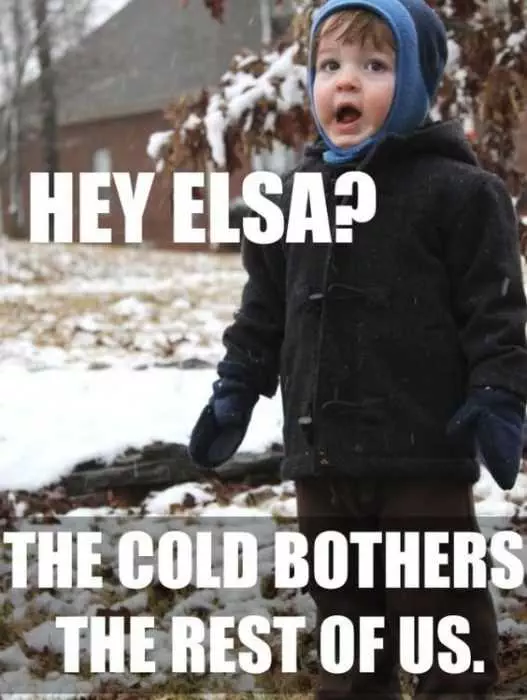 Funy Elsa Cold