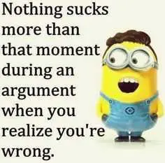 Funny Minion Memes  Being Wrong