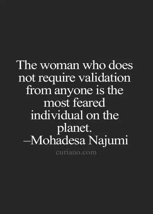Inspirational Words For Women  Validation