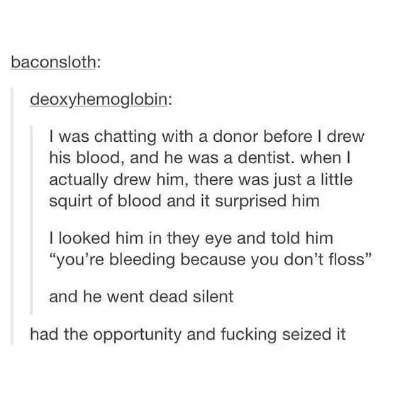 Hilarious Tumblr 2 Don't Floss