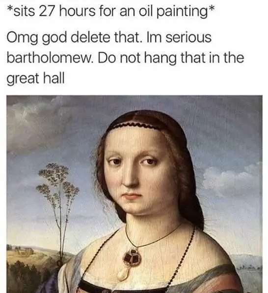 Funny Art Memes Awful Picture