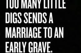Marriage Too Many Digs