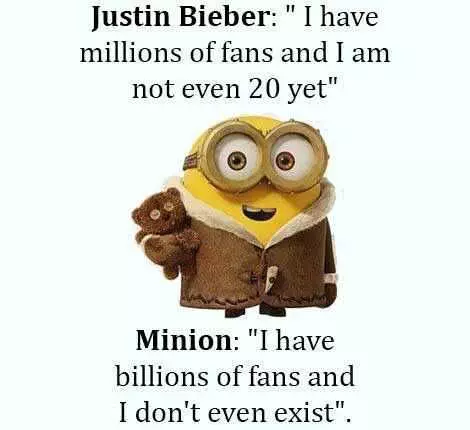 Minion Bieber