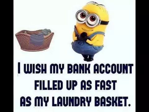 Minions Memes Funny  Laundry Basket