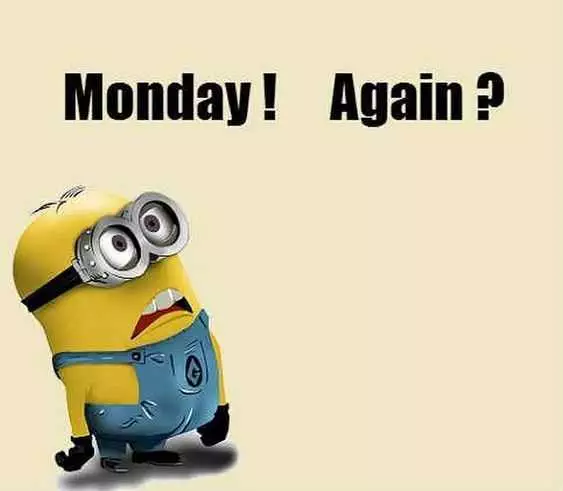 Funny Minion Memes Clean  Monday Again?