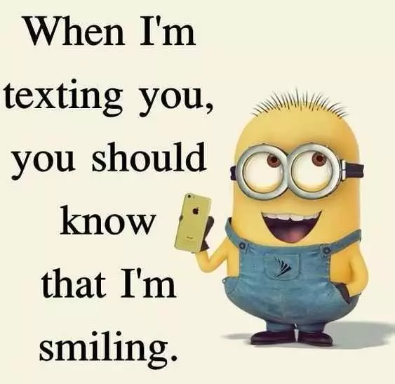 Minion Quotes And Memes  Text Smiling