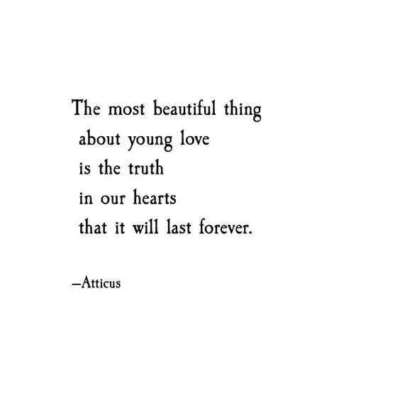 Poetic Quotes  Beauty Of Young Love