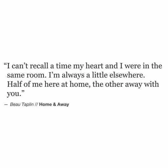 Poetic Quotes  Home And Away
