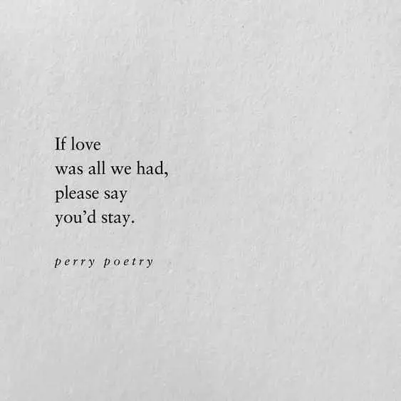 Poetic Quote  Only Love