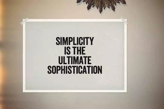 Great Inspirational Quotes For Work  Simplicity