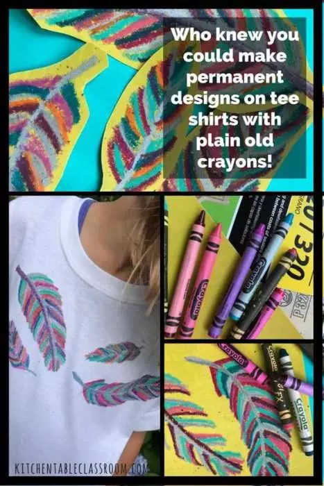 Crayon Diy Crafts  Tshirt