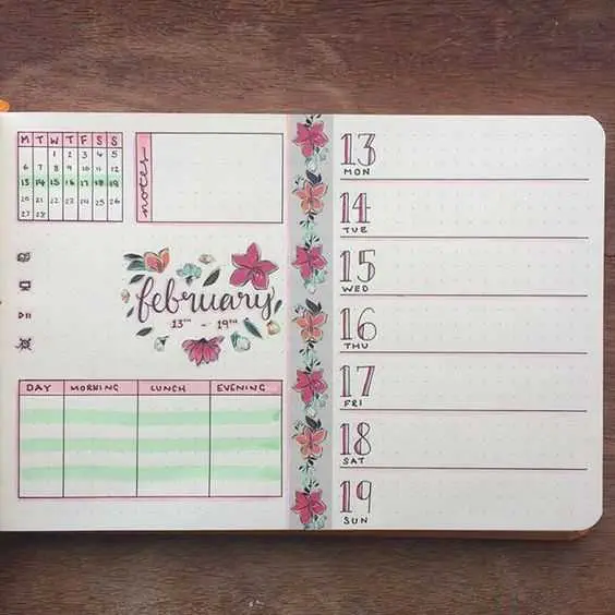 19 Beautiful Bullet Journal Weekly Layout Ideas