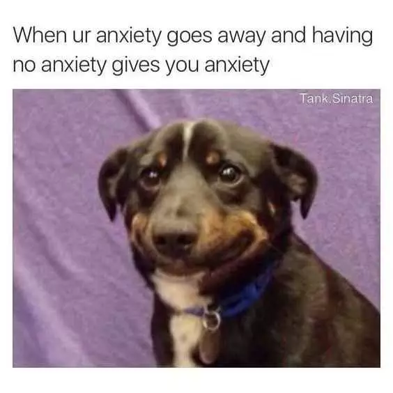 Funny Anxiety Goes Away