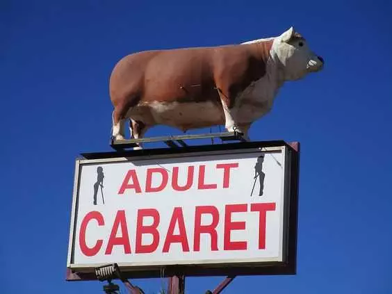 Funny Signs  Adult Cabaret