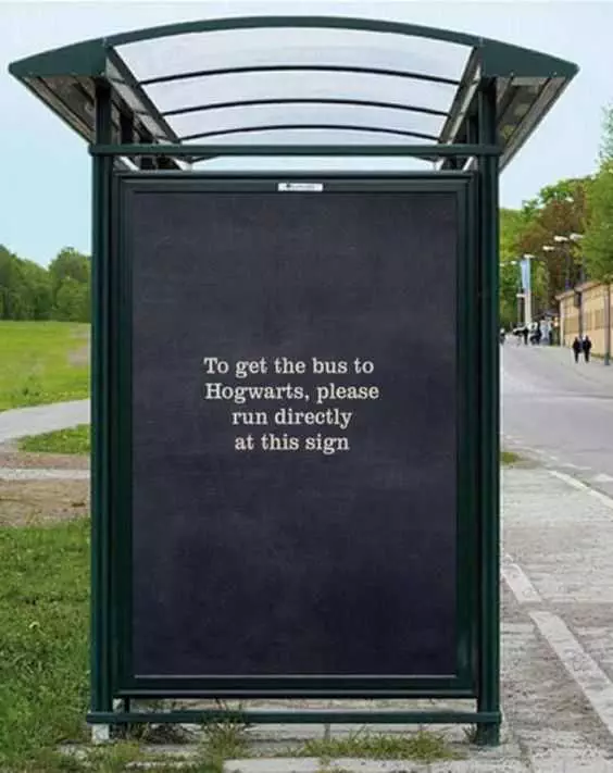 Funny Sign Meme  Bus Stop