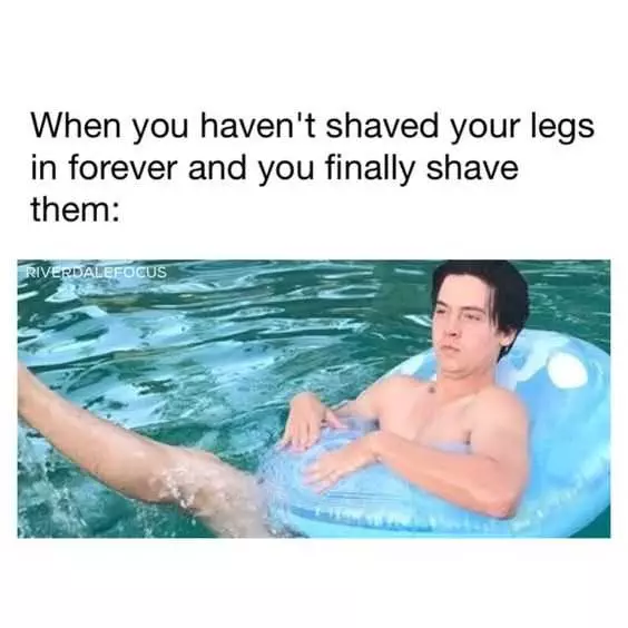 Funny Shaved Legs