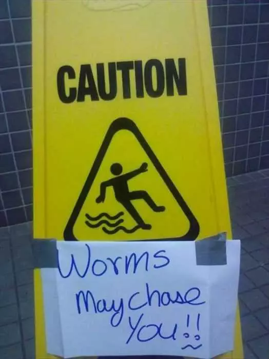 Funny Sign Pictures  Caution