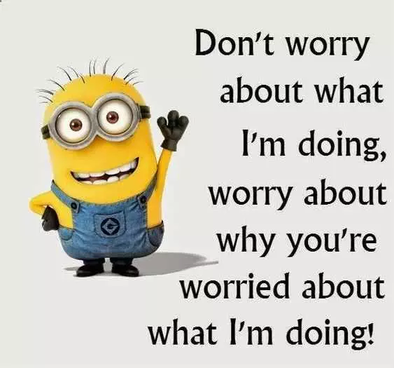 Minion Dont Worry About