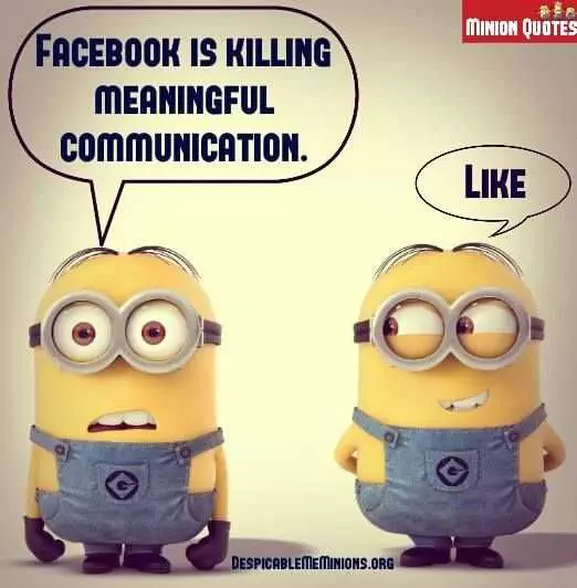 Funny Minion Quotes About Life  Facebook