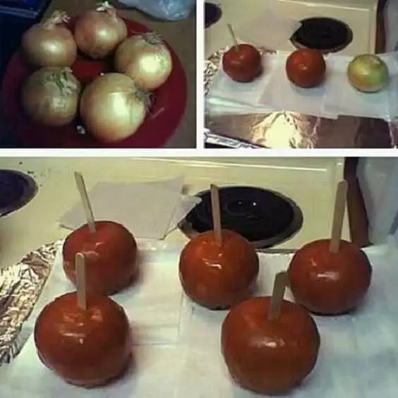 Funny April Fools Pranks  Candied Onion