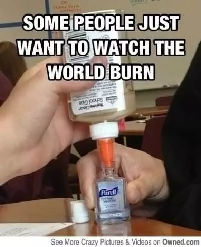 Funny April Fools Pranks Glue In Purell Bottle