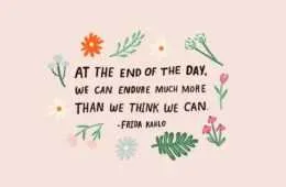 Quote Frida Endure