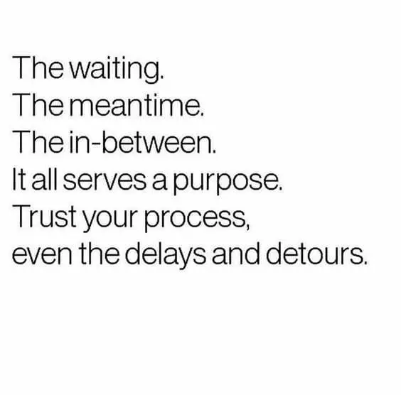 Great Inspirational Quote For Life  Waiting